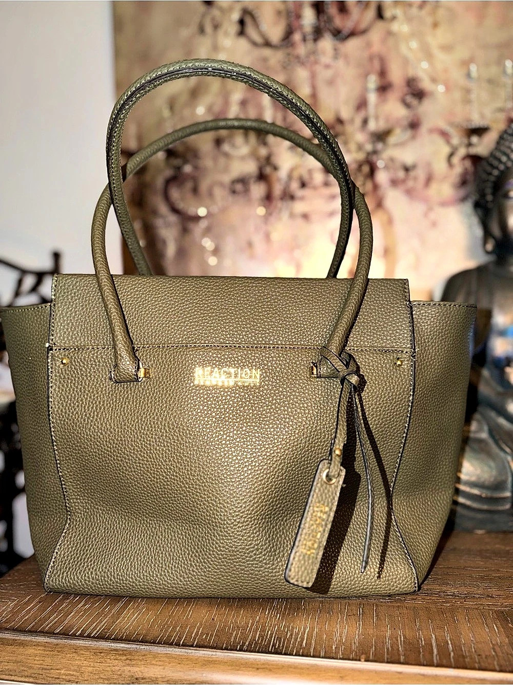 Kenneth Cole Reaction Tote Bag in Green